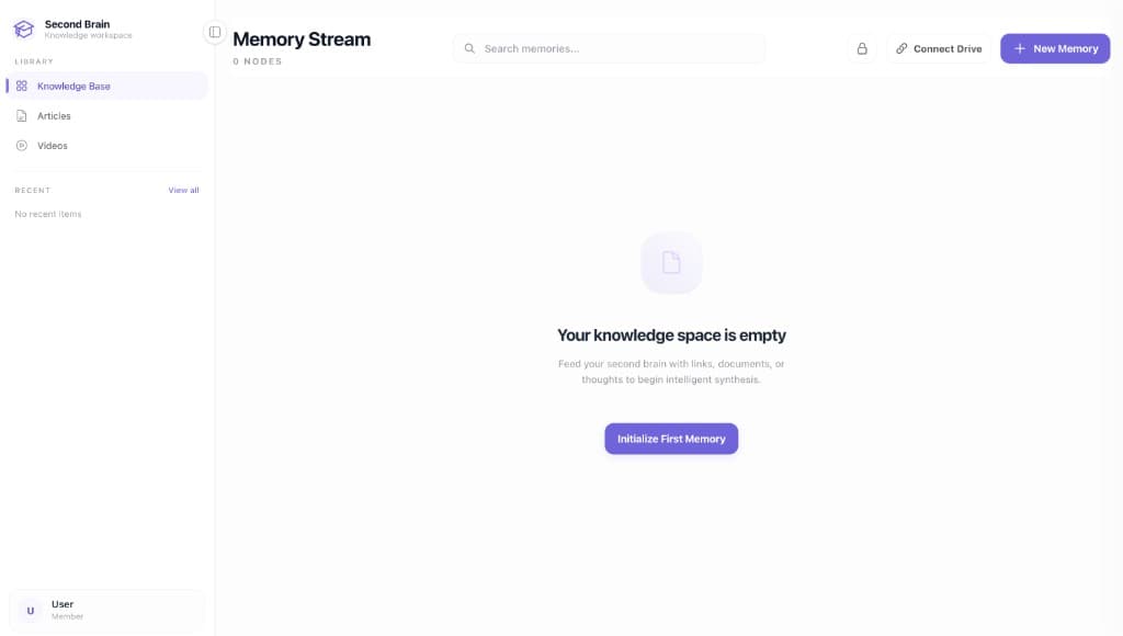 Second Brain preview